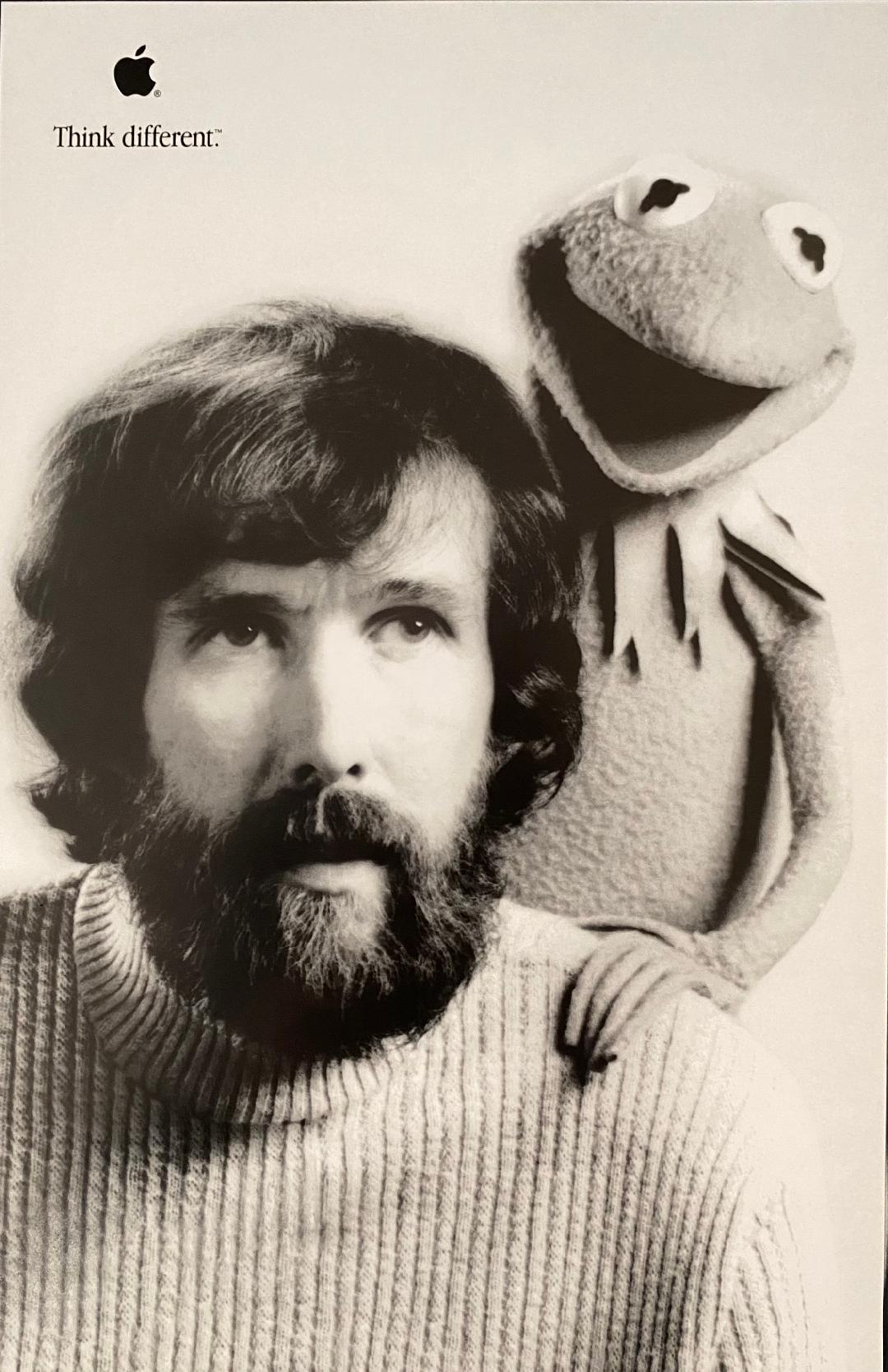 Apple Think Different poster Henson 1997 – Grafix Gallery. Curated